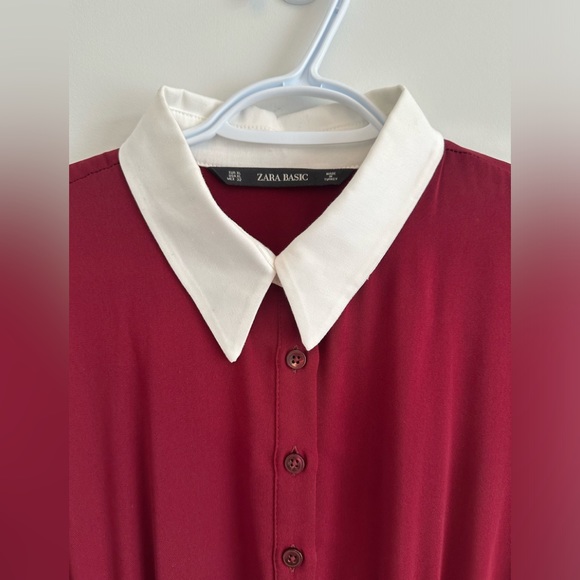 Zara pleated dress Xl - Picture 4 of 10